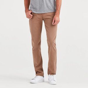 Total Twill The Straight in Rich Khaki - 7 For All Mankind